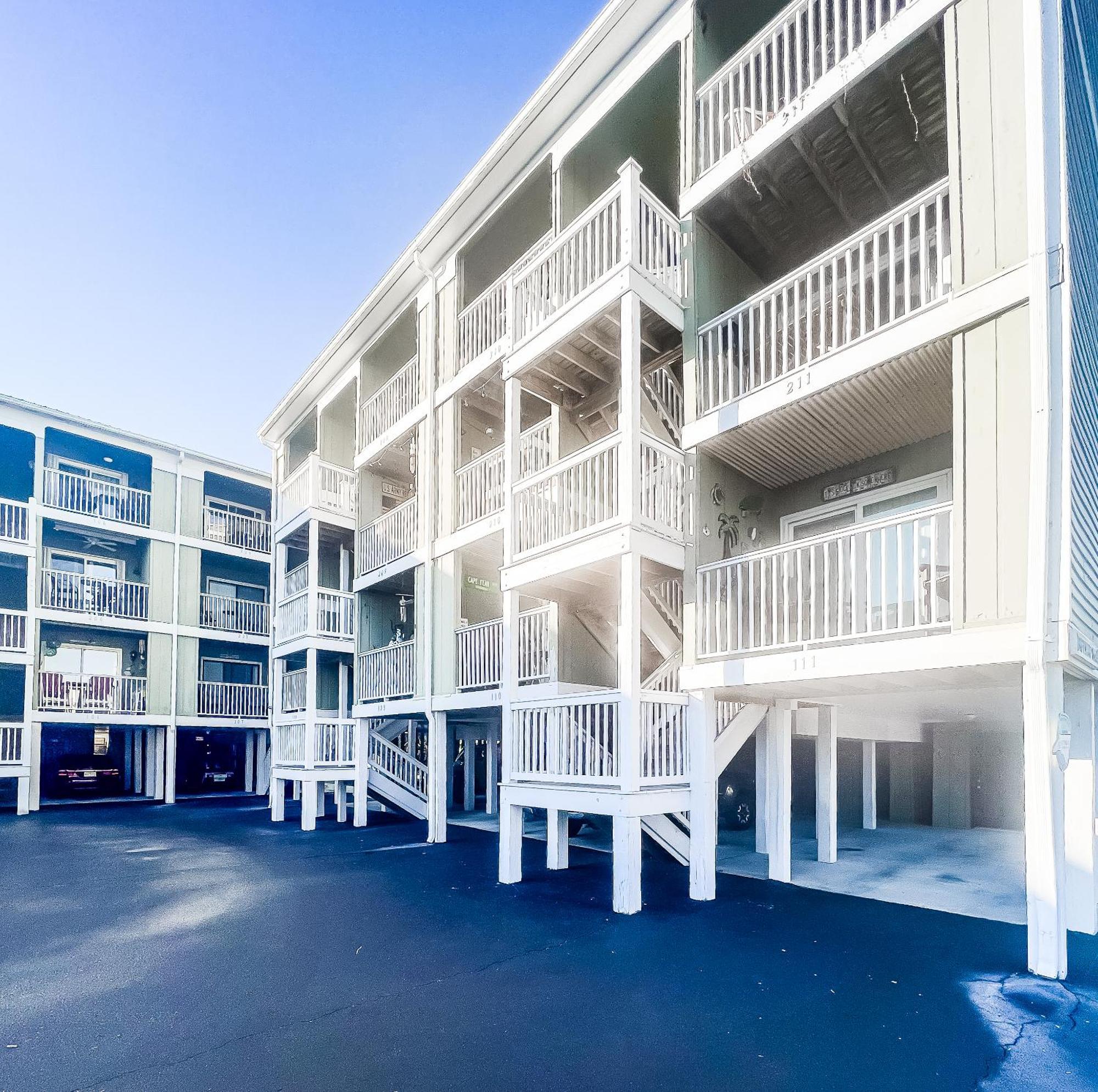Cozy Beach Condo Sleeps 6 Pool Carolina Beach Luaran gambar